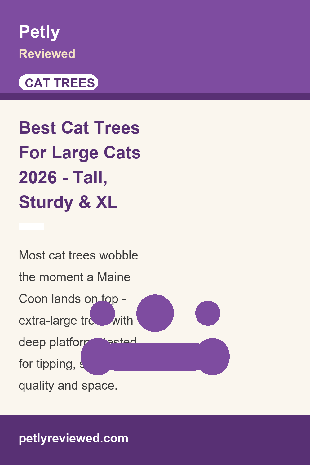 Best Cat Trees For Large Cats