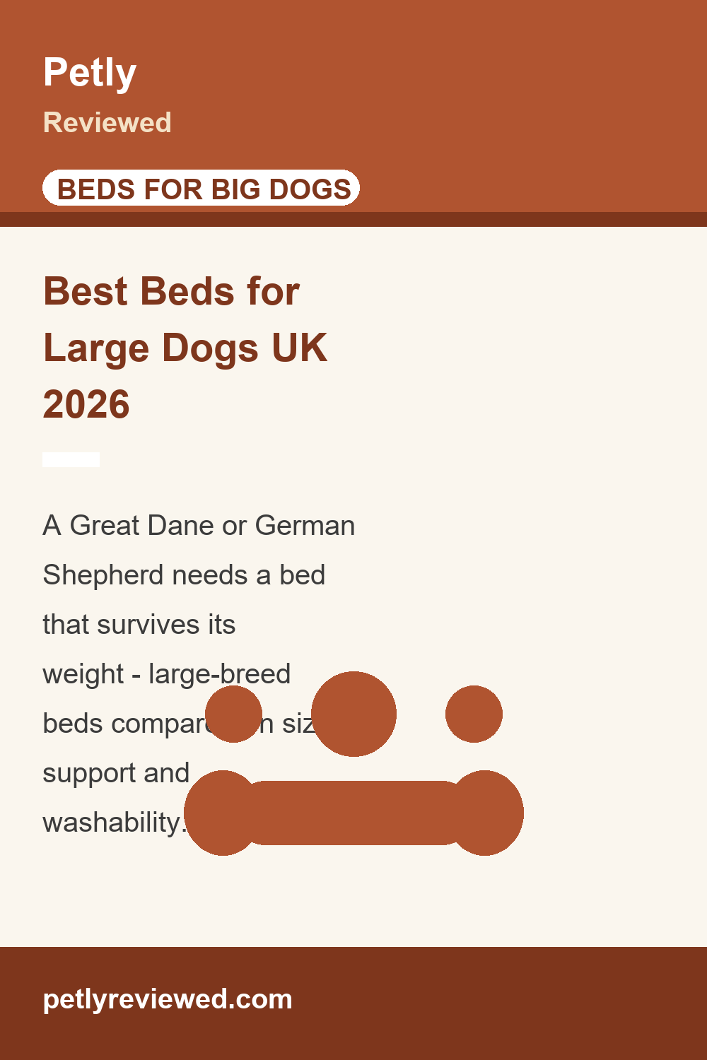 Best Large Dog Beds UK