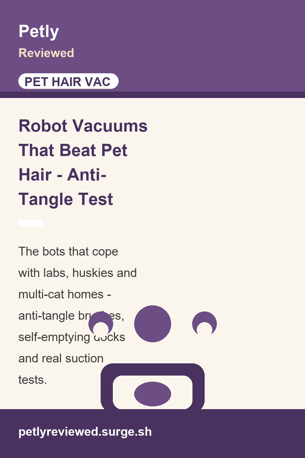 Best Robot Vacuum For Pet Hair (2026): Tested On Real Shedders